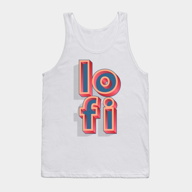 LoFi Music Lover Chillout Vibes Gift Tank Top by teeleoshirts